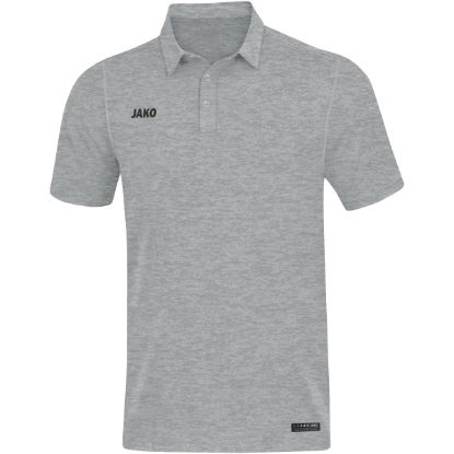 Afbeeldingen van Polo Premium Basics lichtgrijs gemeleerd