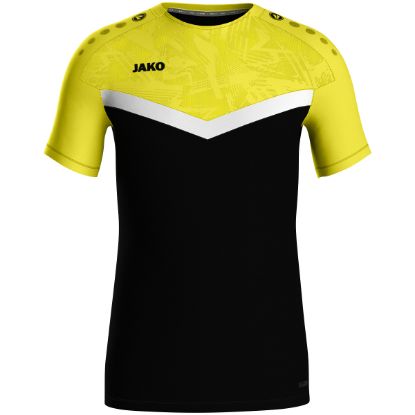 Afbeeldingen van T-shirt Iconic zwart/zachtgeel