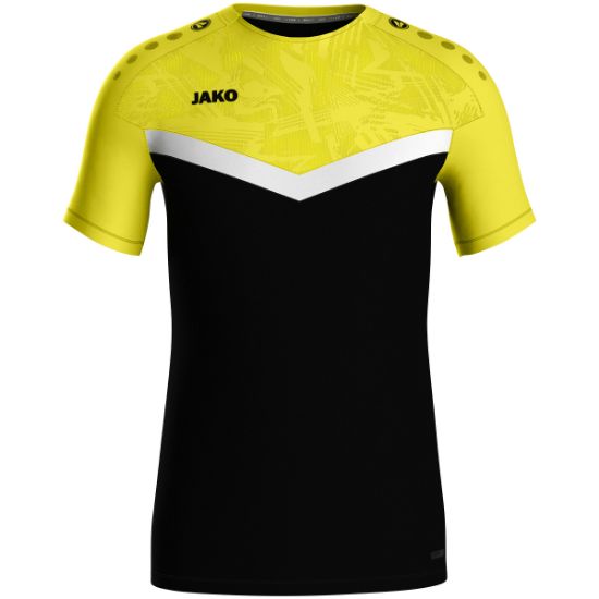 Afbeeldingen van T-shirt Iconic zwart/zachtgeel