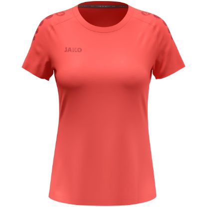 Afbeeldingen van T-Shirt Light Flow Damesmaten koraal