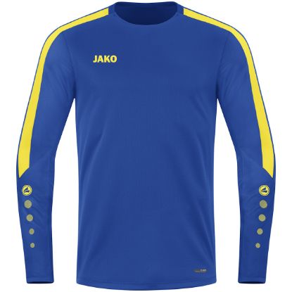 Afbeeldingen van Sweater Power royal/citroen
