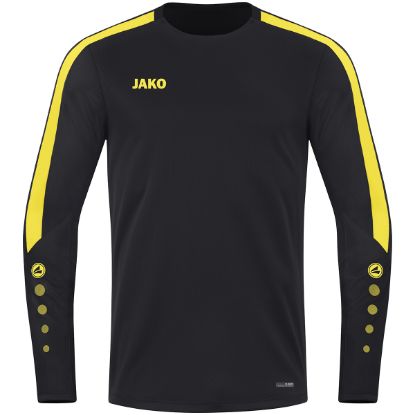 Afbeeldingen van Sweater Power zwart/citroen