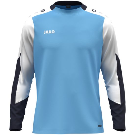 Afbeeldingen van Longsleeve Dynamic hemelsblauw/wit/marine