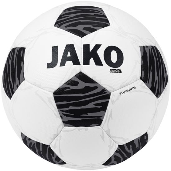 Afbeeldingen van Trainingsbal Animal  wit/zwart/steengrijs