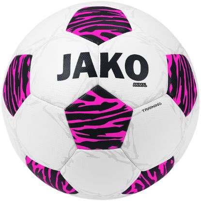 Afbeeldingen van Trainingsbal Animal  wit/pink/zwart