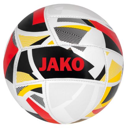 Afbeeldingen van Minibal Iconic wit/zwart/rood