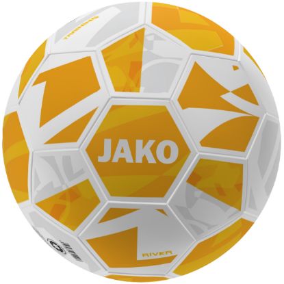 Afbeeldingen van Trainingsbal River wit/geel