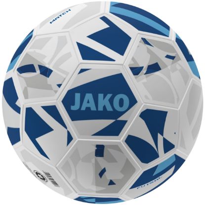 Afbeeldingen van Wedstrijdbal Futsal wit/navy/hemelsblauw
