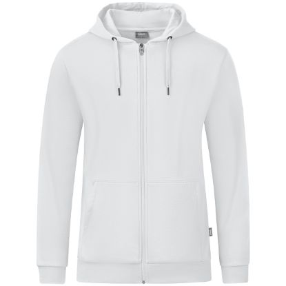 Afbeeldingen van Jas met kap Organic wit