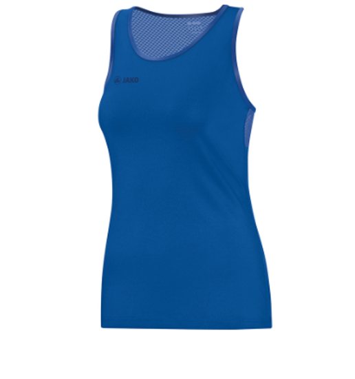 Afbeeldingen van JAKO Tank top Move blauw (6012/33) - SALE