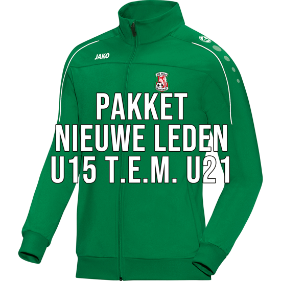 Afbeeldingen van PAKKET NIEUWE LEDEN - U15 T.E.M. U21